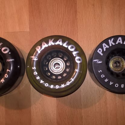 Original Pakalolo-Rollen mit Logo-Aufdruck, 76 Millimeter
