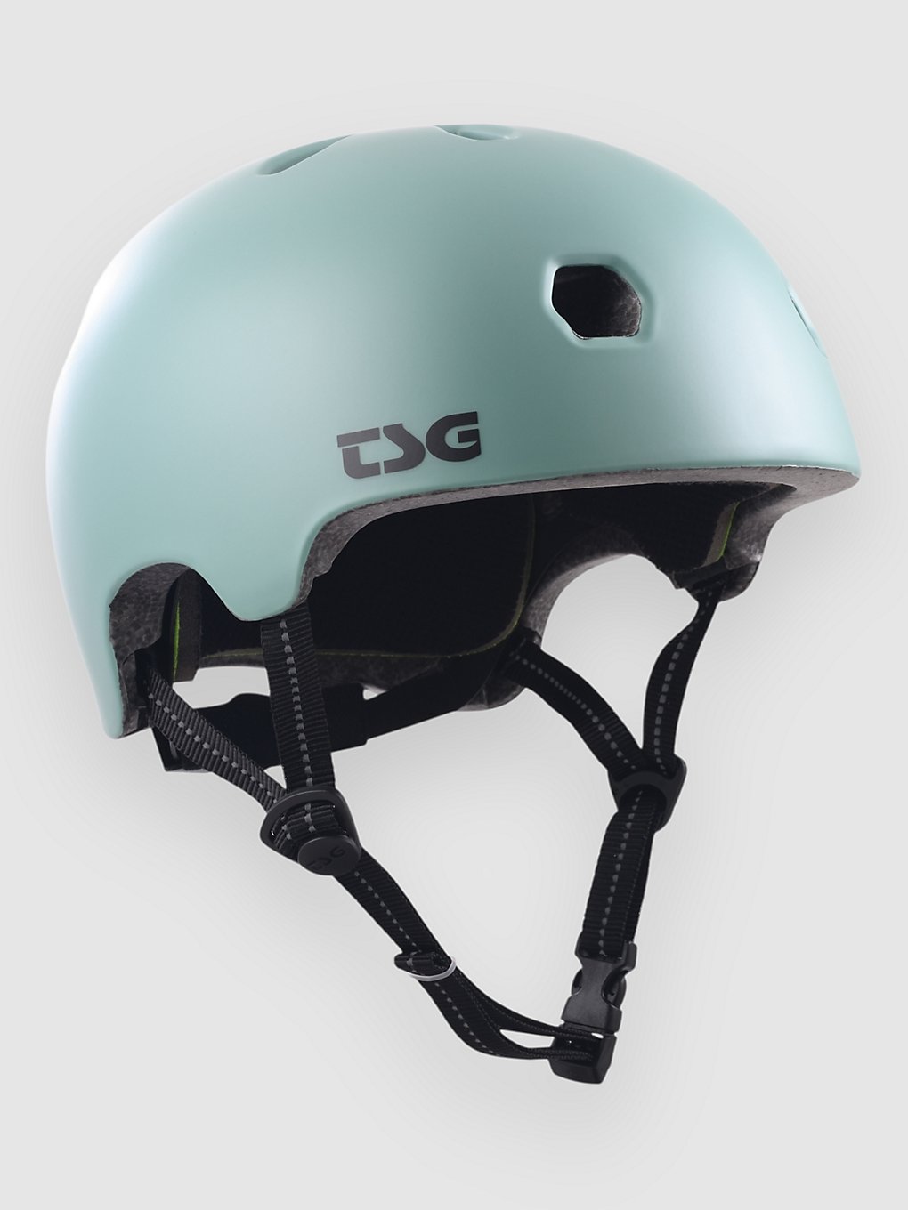 TSG Meta Solid Color Helm satin oil blue