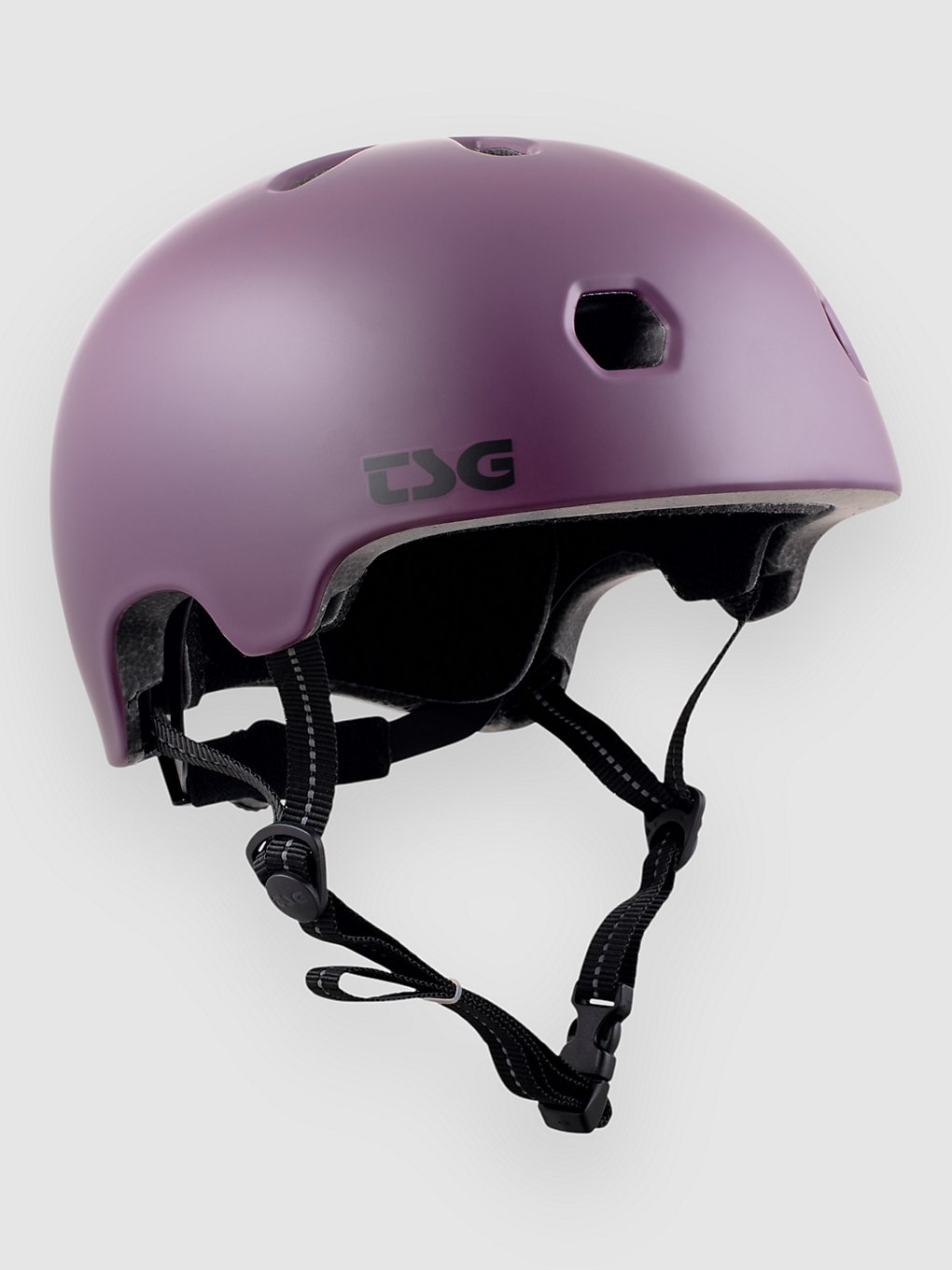 TSG Meta Solid Color Kids Helm satin grape royale