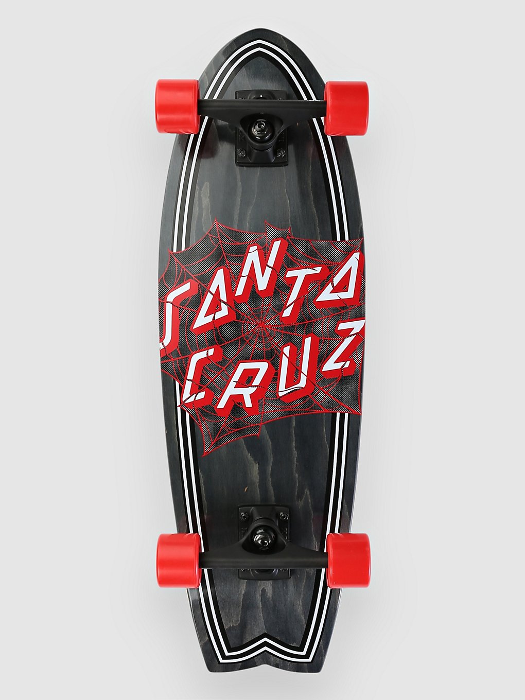 Santa Cruz Tangled Web 8.81" Cruiser black