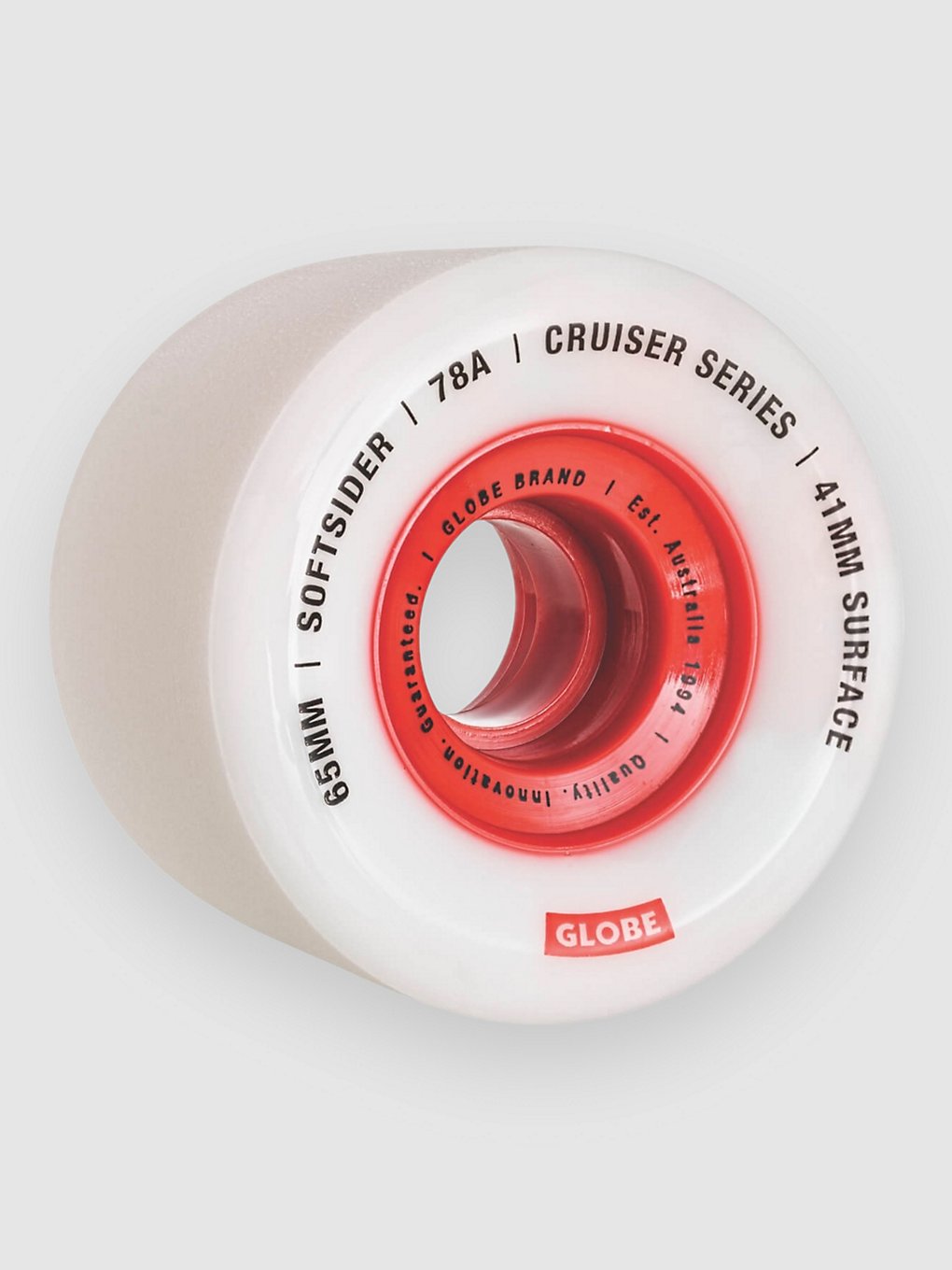 Globe Softsider Cruiser 65mm Wheels red