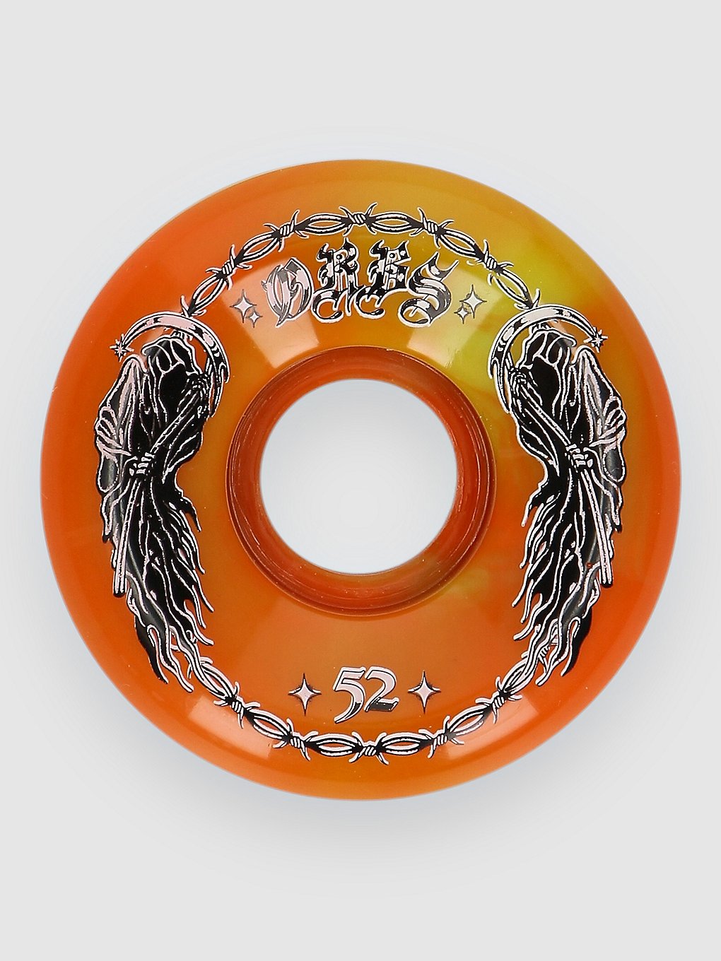 Welcome Orbs Specters Swirls 99A 52mm Rollen orange swirl