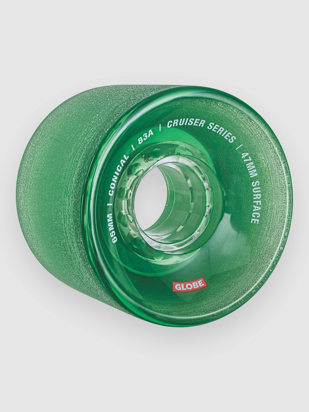 Globe Conical Cruiser 65mm Wheels clear forest