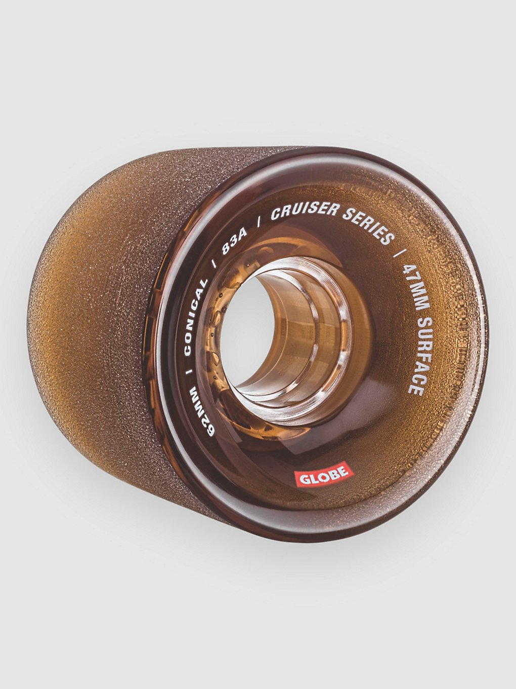 Globe Conical Cruiser 62mm Wheels clear coffee