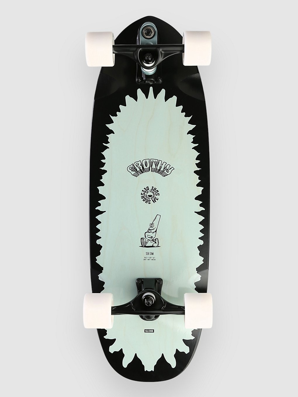 Globe Frothy 30" Surfskate sea saw